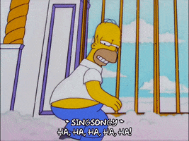homer simpson mooning GIF