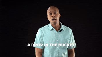 A drop in the bucket