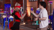 Hand Shake GIF by Beauty and the Geek Australia