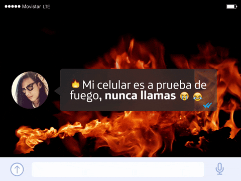 fire smartphone GIF by Movistar Ecuador