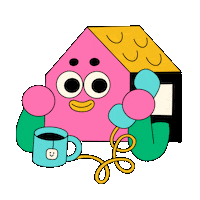 Illustration Coffee Sticker by VALS