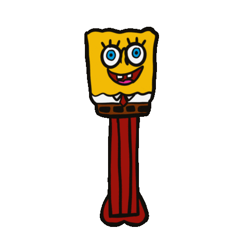Spongebob Pez Sticker