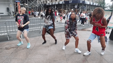 level up dancing GIF by Julieee Logan