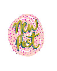 new new post post newpost leandra Sticker