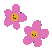 Artsyaffirmations happy dance flower floral Sticker