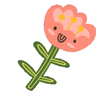 tiagoeswiththewind pink sticker flower floral Sticker