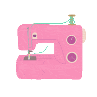 Sew Hand Made Sticker