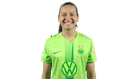 Happy Football Sticker by VfL Wolfsburg