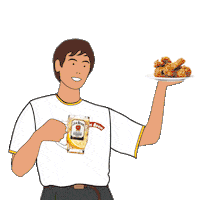 Chicken Sushi Sticker by Beam Suntory