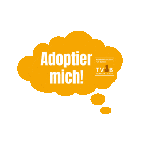 TierheimBerlin adopt adoptdontshop adopt me tierheim berlin Sticker
