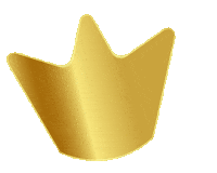 Golden Tigers Crown Sticker by Tigrinhos e Golden Tigers