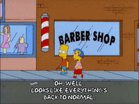 happy bart simpson GIF