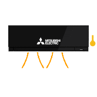 Mitsubishi_Electric_France clim mitsubishi electric climatisation climatiseur Sticker