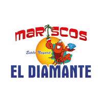 mariscoseldiamantelv diamante mariscos el diamante el diamante lv Sticker