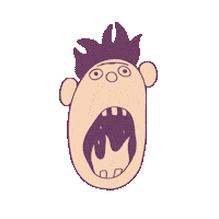 Halloween Pain Sticker by Isaac Lenkiewicz