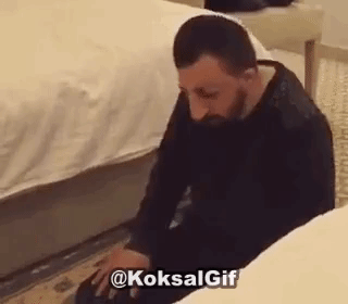 pray little man GIF by Koksal Baba