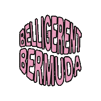 Party Sticker by Belligerent Bermuda