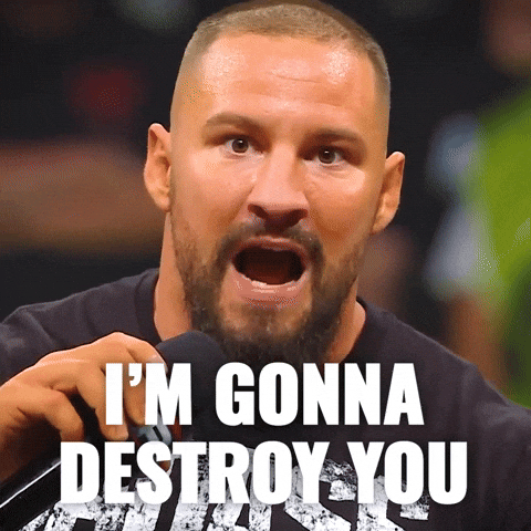 Destroy Dead Meat GIF by WWE