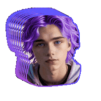 Jackson Sticker by Tasha Zima