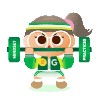 Mindset Practices Sticker by Grab Singapore