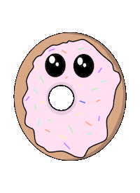 Donut Animations Sticker by Stickers