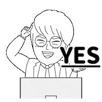 No Problem Yes Sticker