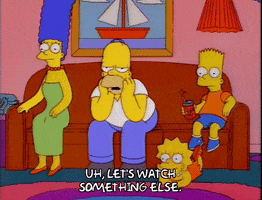 homer simpson boredom GIF