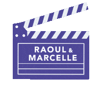 RaouletMarcelle clap cinema rm raouletmarcelle Sticker