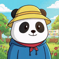 Happy Saturday GIF by Pandu Pandas