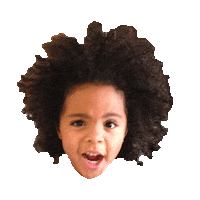 Curly Hair Sticker by imoji