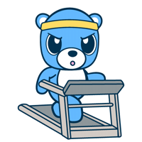 Fitness Run Sticker