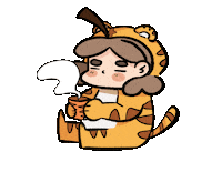 Tiger Sticker