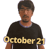 October 21 Sticker