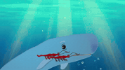 Hungry Blue Whale GIF by GT8Studios