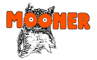 owl mooner Sticker