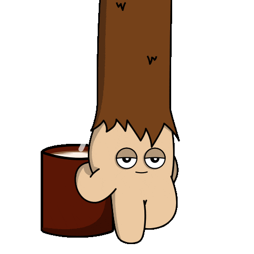 Good Morning Coffee Sticker by Bored On Chain