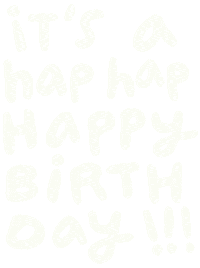 Happy Birthday Sticker by ohdoodledoo