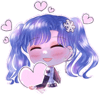 I Love You Hearts Sticker