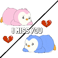 Sad I Love You Sticker by Pudgy Penguins