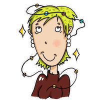 New Year Christmas Sticker