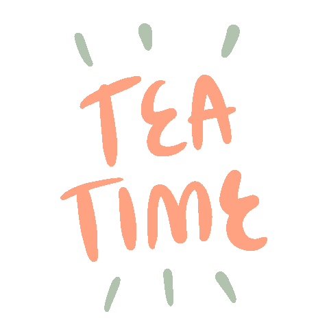 Tea Time Sticker