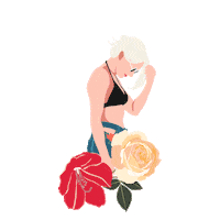 Girl Love Sticker