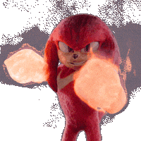 Punch Knuckles Sticker by Sonic The Hedgehog