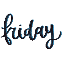Friday Week Sticker