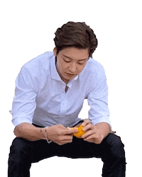 Orange Exo Sticker by koreadispatch
