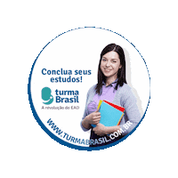 TurmaBrasil faculdade ead fundamental ensino medio Sticker