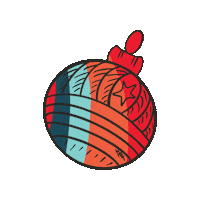 Foiling Merry Christmas Sticker by Foil Me