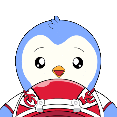 Kansas City Chiefs Football Sticker by Pudgy Penguins