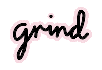 Pink Coffee Sticker by grindandco