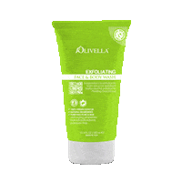 body wash scrub Sticker by Olivella